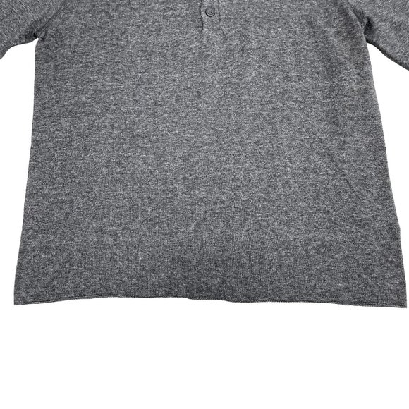 Hannes Roether Juris Henley Tee - Dark Gray | XL - Picture 5 of 10